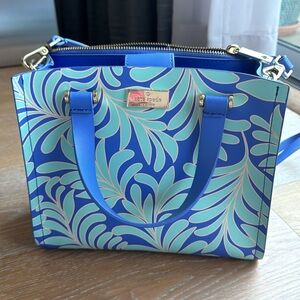 Kate Spade Becka Arbour Hill Leather Top Handle Crossbody Purse Bag Seaferns